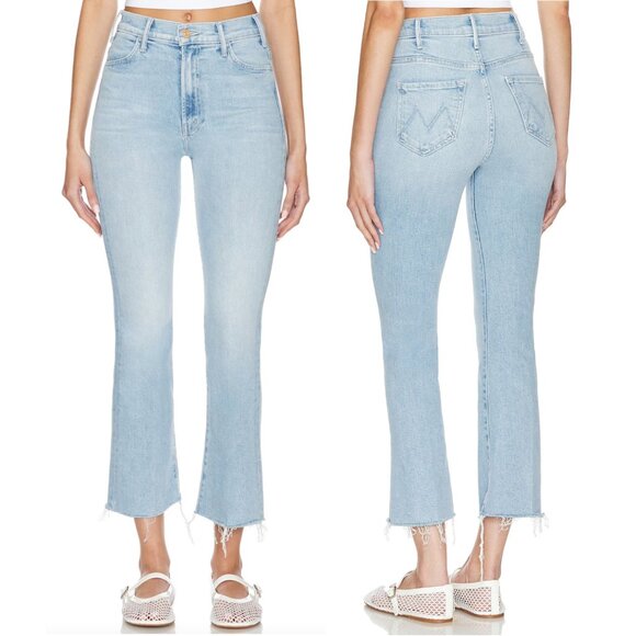MOTHER The Hustler Ankle Fray Jeans Size 29 NWT - Picture 1 of 6